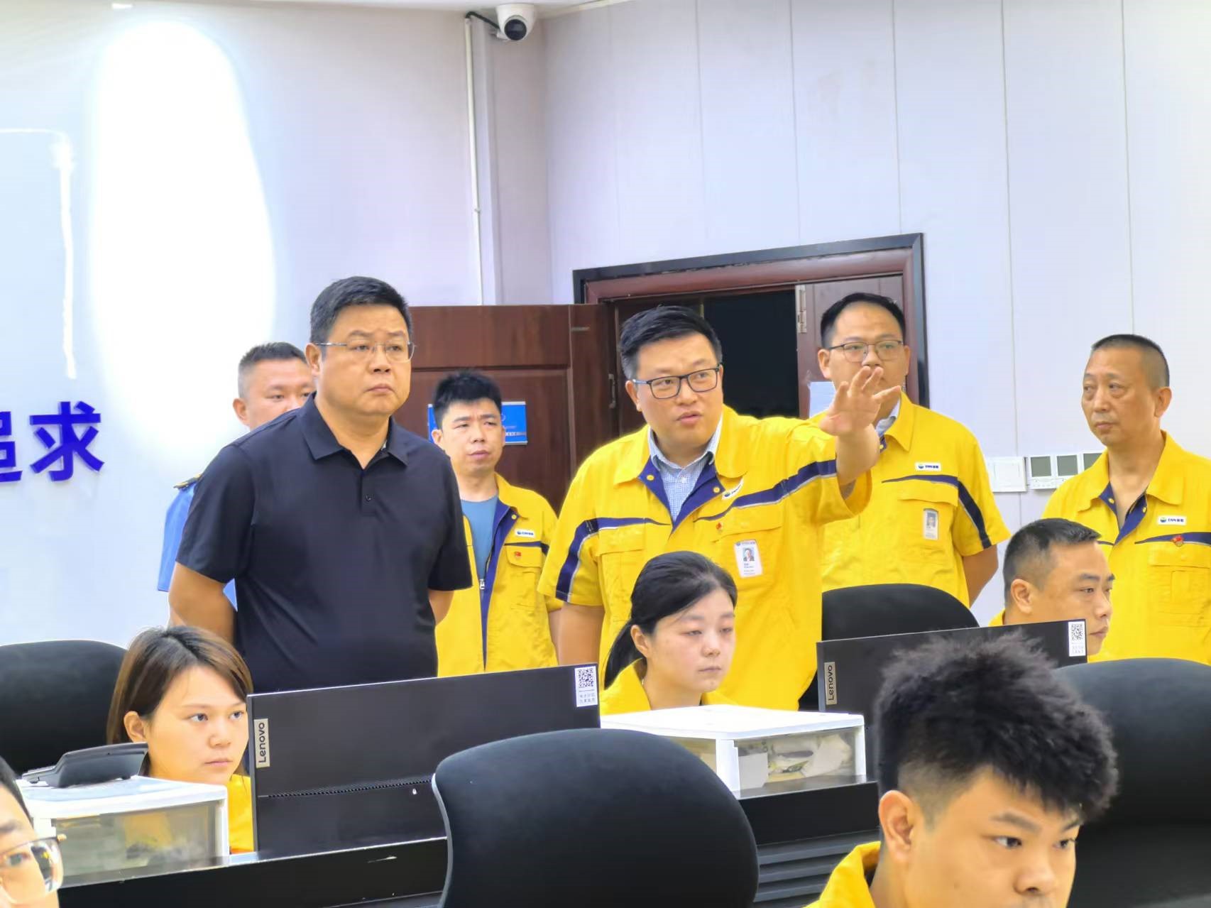 株洲市市场监督局党组书记、局长谢志军到株洲新奥燃气开展节前检查工作